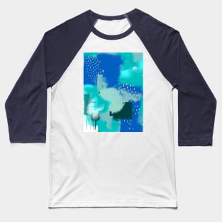 Scandi Abstract Baseball T-Shirt